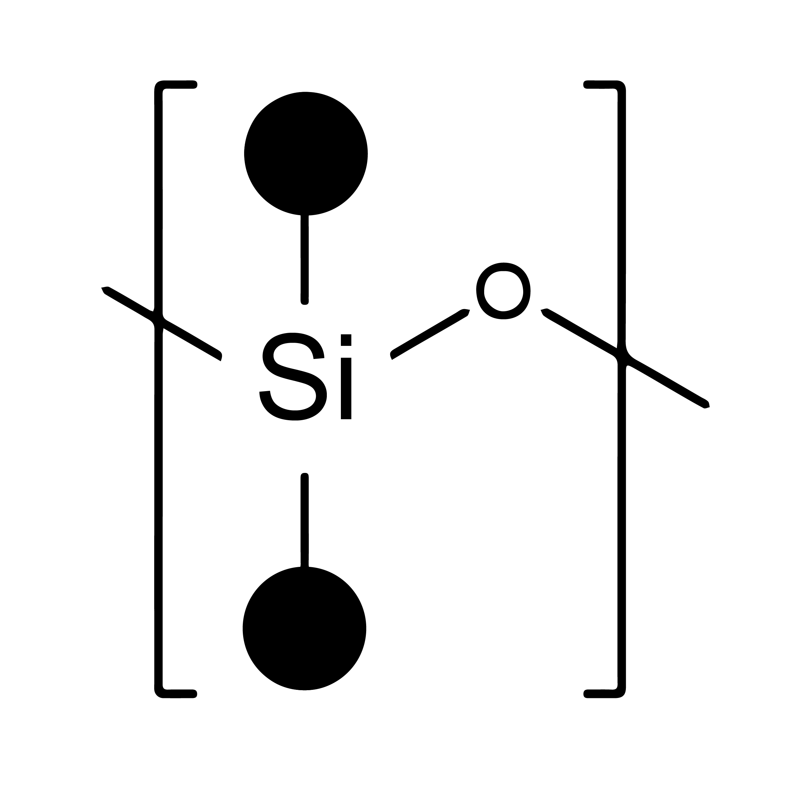 Functional silicones